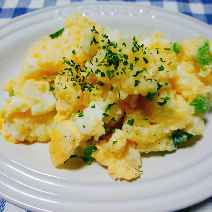 シャキシャキ！大根葉のポテトサラダ